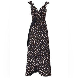 Self-Portrait sleeveless floral dress